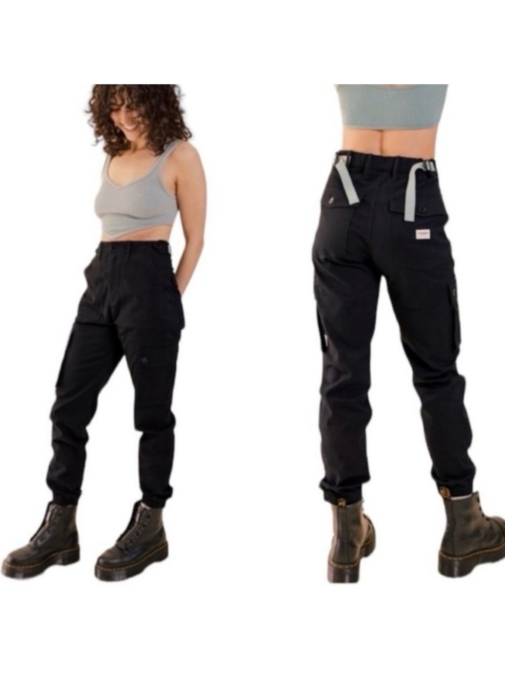 Wondery Outdoors Isabelle Hiking Pants Black Size Short Large Neutral